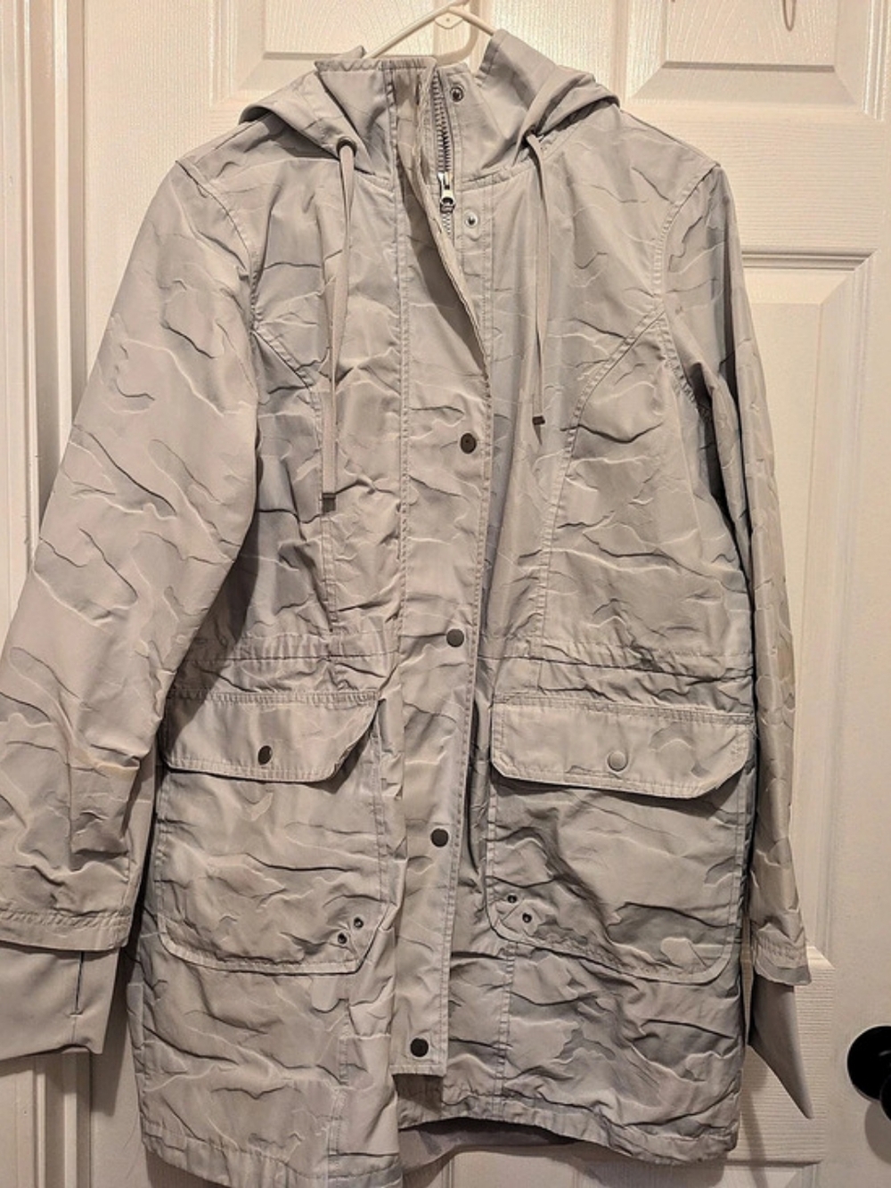 Athletic Works Women's Hooded Utility Jacket Size Large